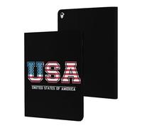 U.S.A U.S. Flag Cute Tablet Case Unisex Slim Hard Protective Cover Compatible with iPad 9th/ 8th/ 7th
