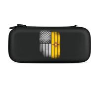 U.S.A Vintage New Mexico Flag Compatible with Switch Carrying Case Waterproof Protective Travel Bag with 15 Game Card Slots