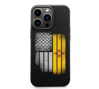 U.S.A Vintage New Mexico Flag TPU Mobile Phone Basic Cases Compatible with iPhone 13 Mini/13/13 Pro/13 Pro Max Anti-Scratch Covers