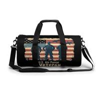 U.S Air-Force Army Gym Bag Travel Duffel Bag Waterproof Weekender Bag Tote Bags for Women Men