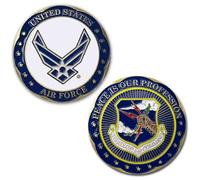U.S. Air Force Challenge Coin with Wings and Strategic Air Command Graphics VetFriends.com