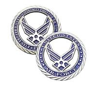 U.S. Air Force Military Coin Core Values Challenge Coin - Double Sided Air Force Symbol Coin