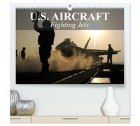 U.S. Aircraft - Fighting Jets (High Quality Premium Wall Calendar 2026 DIN A2 landscape),CALVENDO 12 Month Wall Calendar: U.S. Military Aviation