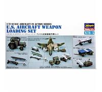 HASEGAWA US AIRCRAFT Weapon Loading Equipment 1:72 PLASTIC MODEL KIT