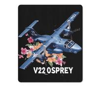 U.S Airforce Military Aircraft V22 Ospreyes Premium Mouse Pad with Non-Slip Rubber Base Mouse Mat Computer Mousepad for Office