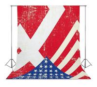 U.S. And Denmark Grunge Flag Personalised Backdrop Background Foldable Photography Cloth Funny Photo Tabletop Backdrops