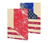 U.S. And France Vintage Flag Compatible with iPad Protective Case ipad 2019/2020/2021(10.2in)