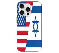 U.S And Israel Flag Cover Compatible with iPhone 16