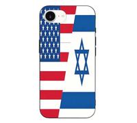 U.S And Israel Flag Cover Compatible with iPhone 16