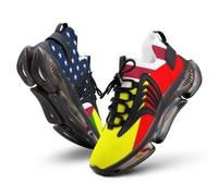 U.S. and Mali Flag Fashion Trainers for Men Running Shoes