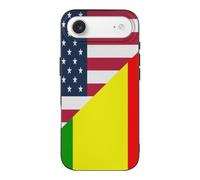 U.S. And Mali Flag Printed Phone Case Slim Cute Cellphone Protective Cover Unisex Compatible with iPhone 17/17 Air/17 Pro/17 Pro Max
