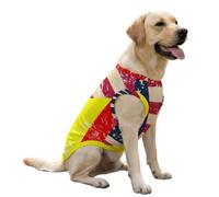 U.S. And Mali Vintage Flag Pet Vest for Large Ice Silk Tank Top Dog