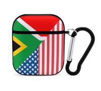 U.S. And South Africa Flag Cover Compatible with AirPods 1&2 | Classic Protection Suitable for One size