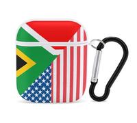 U.S. And South Africa Flag Cover Compatible with AirPods 1&2 | Classic Protection Suitable for One size