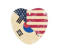U.S. And South Korea Vintage Flag Funny Car Air Fresheners Long Lasting Scent Automotive Hanging Scented Cards Tablets