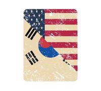 U.S. And South Korea Vintage Flag Funny Car Air Fresheners Long Lasting Scent Automotive Hanging Scented Cards Tablets