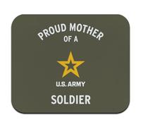 U.S. Army Proud Mother of a Soldier Low Profile Thin Mouse Pad Mousepad