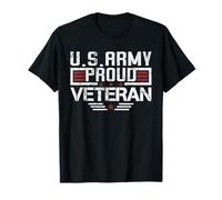 U.S Army Proud Veteran Funny Retro Papa Grandpa Gifts T-Shirt