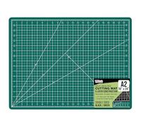 U.S. Art Supply 18 x 24 inch Green/Black Professional 5-Ply Double Sided Durable Non-Slip PVC Cutting Mat Great for Scrapbooking, Quilting, Sewing and all Arts & Crafts Projects