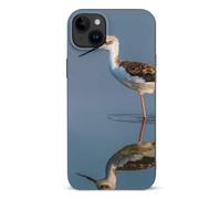 U.S Black-tailed Stilt Bird Phone Case Compatible with iPhone 15 Plus | Suitable for 15 Series TPU Soft Protective Shell