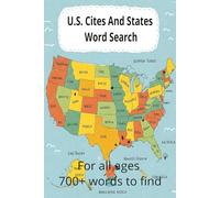 U.S. Cites And States Word Search
