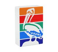 U.S. City Flag St-Petersburg Florida Flags Cute Cigarette Case Smoking Box Pocket Holder Carrying Coin Pouch for Men Women