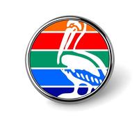U.S. City Flag St-Petersburg Florida Flags Round Lapel Pin Button Brooch Tie Badge Elegant Hat Clothing Jewelry Accessories