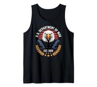 U.S. Department of War Eagle Patriotic Tank Top