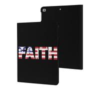 U.S. Flag Faith Compatible with Ipad Protective Case ipad 2017/2018/Air1/Air2 (9.7in)