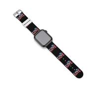 U.S Flag LOVE Silicone Watch Band Replacement Watch Straps Adjustable Sport Wristband for Women Men 42mm/44mm