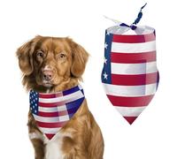 U.S. Greece Flag Pet Bandana Dogs Triangle Scarf Cats Handkerchief Puppy Costume