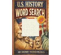 U.S. History Word Search: 101 American History Word Search Puzzles for Adults & Seniors | Educational Brain Games Covering Major Events, People, and Eras