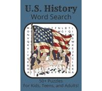 U.S. History Word Search Puzzle Book: Word Searches with Easy to Read Print About U.S. History, Presidents, Historical Events and More… I 6x9 Inches, ... Holidays, and Screen-Free Summer Ideas