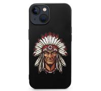 U.S. Indian Chief TPU Mobile Phone Basic Cases Compatible with iPhone 13 Mini/13/13 Pro/13 Pro Max Anti-Scratch Covers