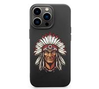 U.S. Indian Chief TPU Mobile Phone Basic Cases Compatible with iPhone 13 Mini/13/13 Pro/13 Pro Max Anti-Scratch Covers