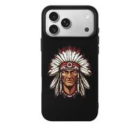 U.S. Indian Chief TPU Mobile Phone Basic Cases Compatible with iPhone 17/17 Air/17 Pro/17 Pro Max Anti-Scratch Covers