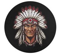 U.S. Indian Chief Wooden Jigsaw Puzzles for Adults Brain-Teasing Game Idea Puzzle Gift for Unisex