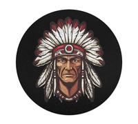 U.S. Indian Chief Wooden Jigsaw Puzzles for Adults Brain-Teasing Game Idea Puzzle Gift for Unisex
