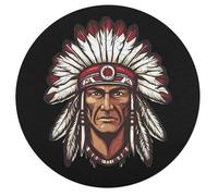 U.S. Indian Chief Wooden Jigsaw Puzzles for Adults Brain-Teasing Game Idea Puzzle Gift for Unisex