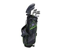 U.S. Kids Golf Club Set Ultralight 2020, 100-168 cm Player Height, 3-13 Years, 7 Clubs - 57 inches/ 145-152 cm, Green/Grey, Right