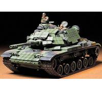 U.s.m60a1 with Reactive Armor Tank 1:35 Plastic Model Kit Tamiya