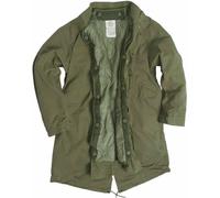 U.S. M65 Fishtail Shell Parka With Liner Mil-Tec Olive Winter Coat