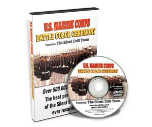 U.S. Marine Corps Battle Color Ceremony Featuring The Silent Drill Team DVD