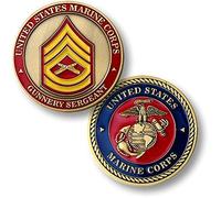 U.S. Marine Corps Gunnery Sergeant Challenge Coin