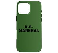 U.S. Marshal United States Marshals Service USMS Costume US Case for iPhone 16 Pro Max
