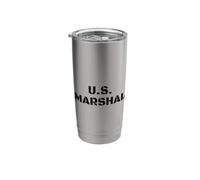 U.S. Marshal United States Marshals Service USMS Costume US Stainless Steel Insulated Tumbler