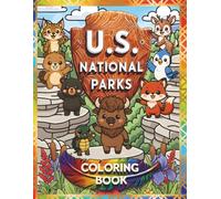 U.S. NATIONAL PARKS - COLORING BOOK (WILDLIFE & NATURE SERIES)