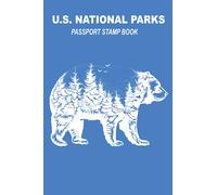 U.S. National Parks Passport Stamp Book: American National Parks Adventure Magazine