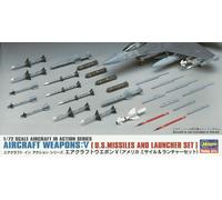 U.S./NATO/ MISSILES, BOMBS & LAUNCHERS (SPARROW, PENGUIN, SLAM)#35009 HASEGAWA