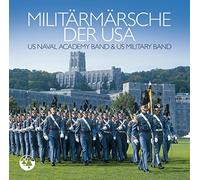 U.S. Naval Academy Band / Warner Bros Military Band Militärmärsche der USA (CD)